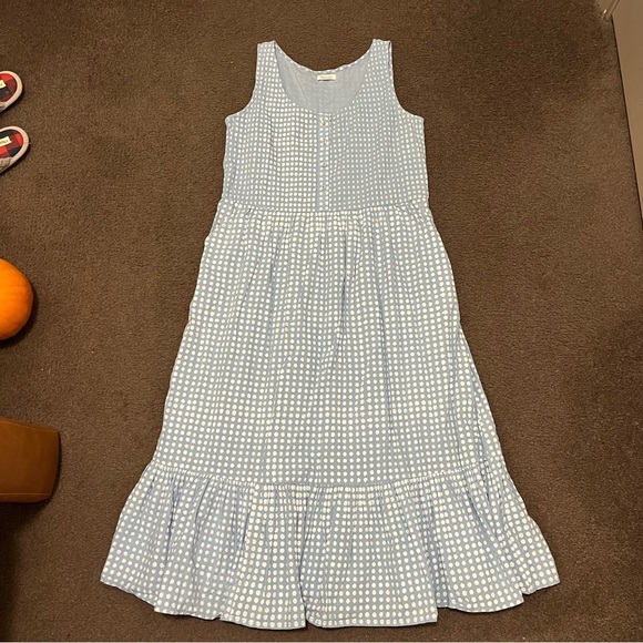 Beau & Ro Button Front Midi Dress - Picture 2 of 6